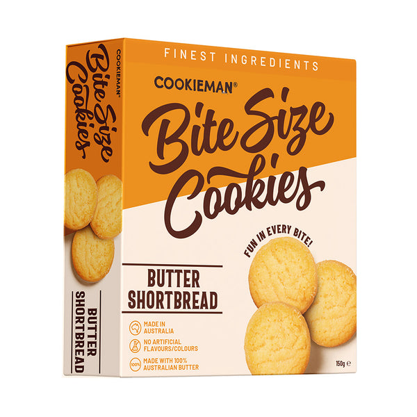 Bite Sized | Butter Shortbread Cookies Box 150g x 8