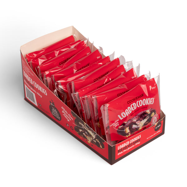 Red Velvet Loaded Cookies 100g x 12 SRT