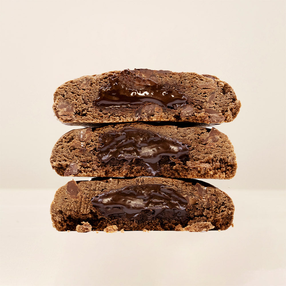 Double Choc Brownie Loaded Cookies 100g x 12 - Ambient Loaded