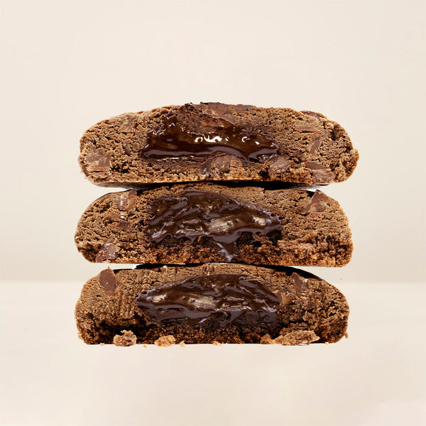 Double Choc Brownie Loaded Cookies 100g x 12 - Ambient Loaded