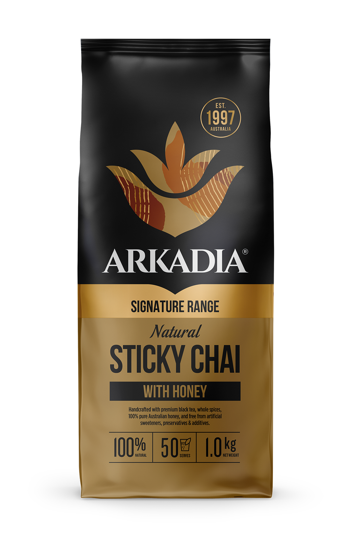 Arkadia Sticky Chai Blend (1kg) | Cafe Supplies