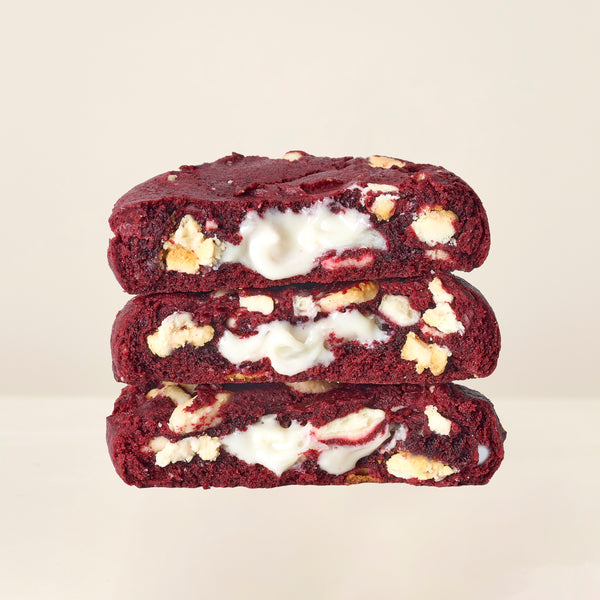 Red Velvet Loaded Cookies 100g x 12