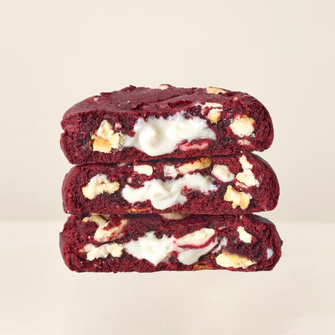 Red Velvet Loaded Cookies 100g x 12