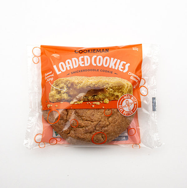 Snickerdoodle Loaded Cookies 100g x 12