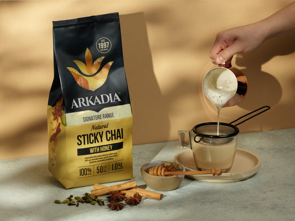 Arkadia Sticky Chai Blend (1kg) | Cafe Supplies