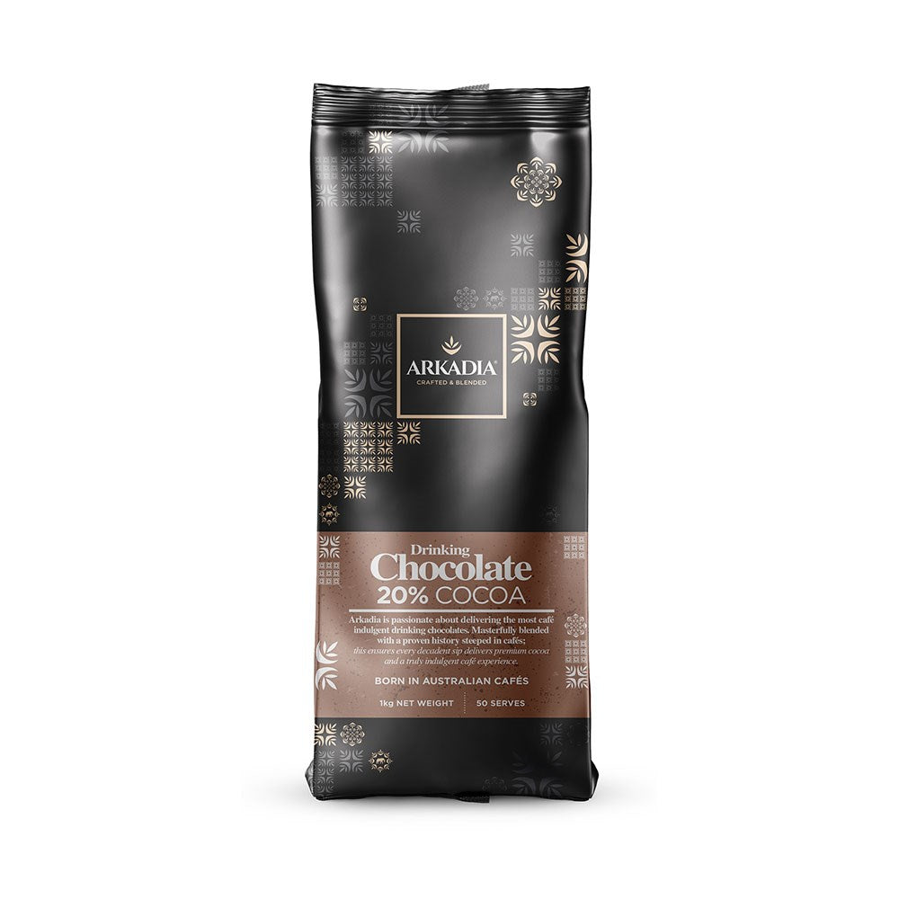 Arkadia Drinking Chocolate 20% Cocoa (Cappuccino Powder) (1kg)