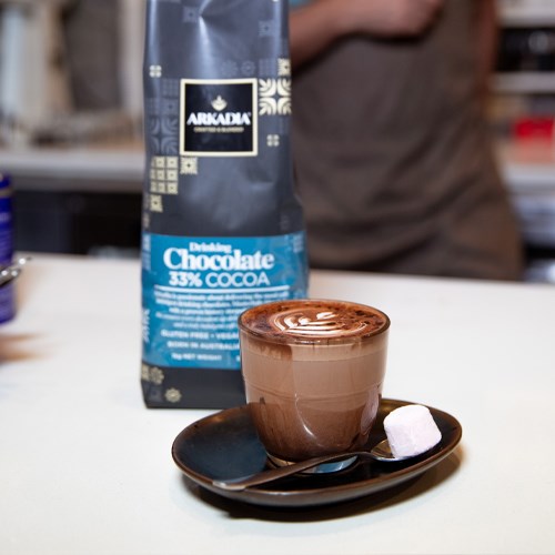 Arkadia Drinking Chocolate 33% Cocoa (1kg)