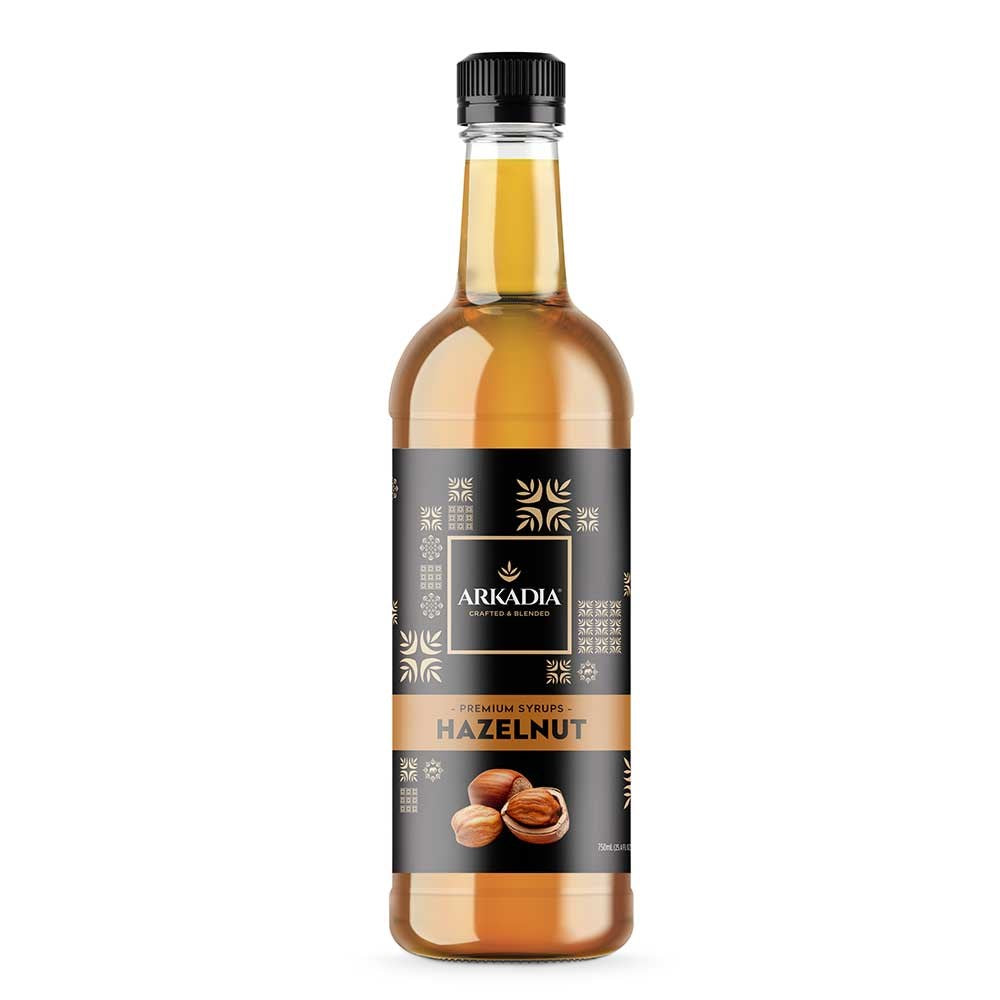 Arkadia Premium Hazelnut Syrup (750ml)