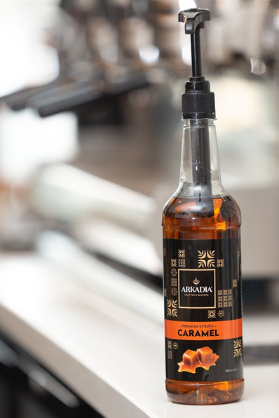 Arkadia Caramel Syrups (750ml) | Cafe Supplies